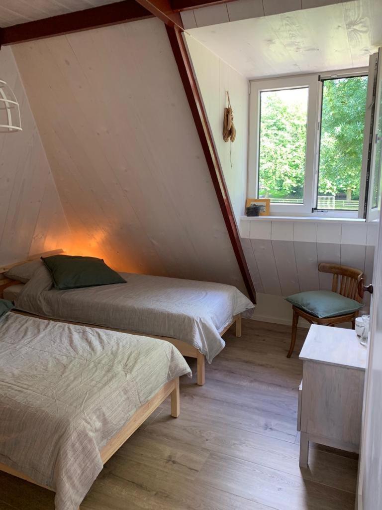 Vakantiehuis In Friesland Voor De Hele Familie Huns Zewnętrze zdjęcie